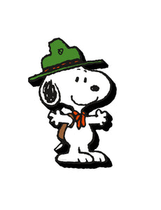 Peanuts Snoopy Scouts Magnet