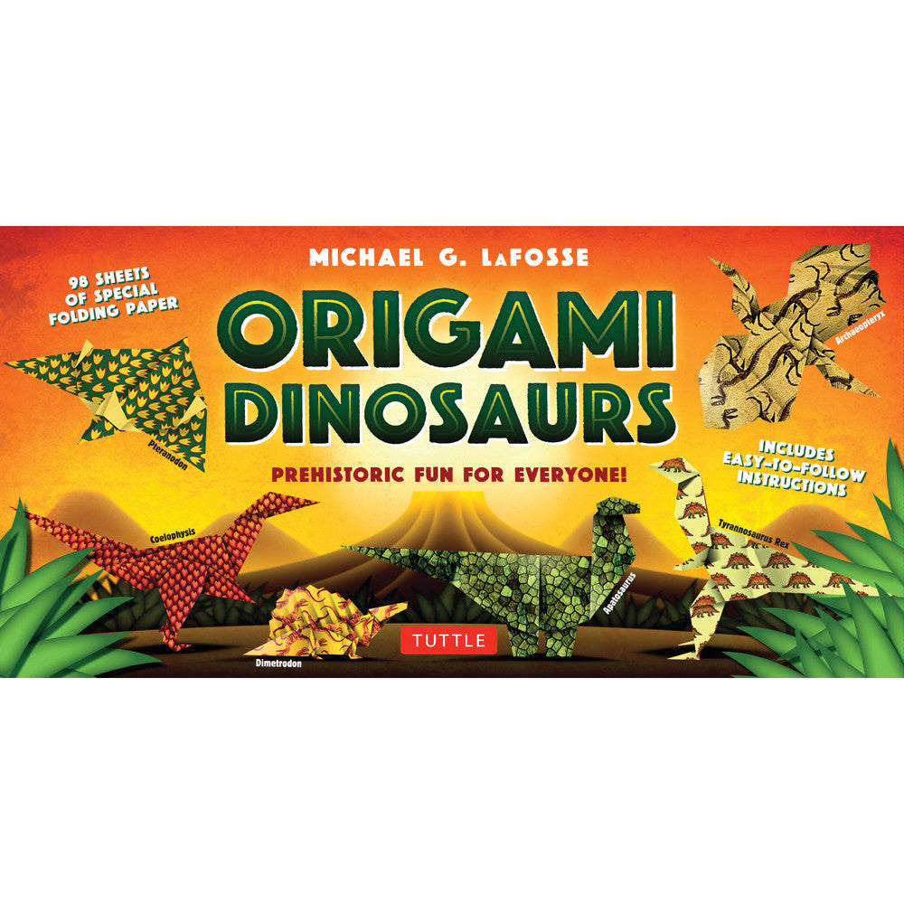 Origami Dinosaurs Kit