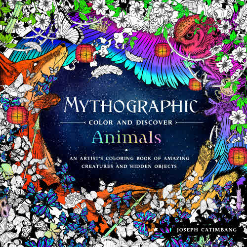 Mythographic Animals Coloring Book