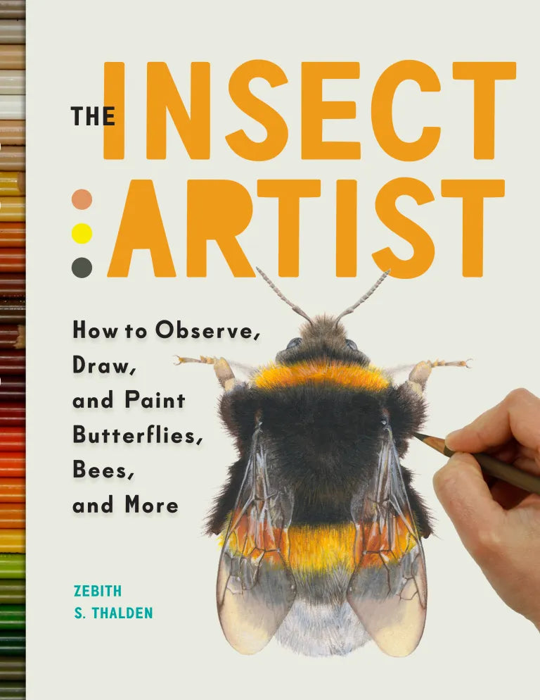 The Insect Artist: How to Observe, Draw and Paint Butterflies, Bees and More