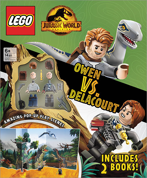 LEGO Jurassic World: Owen Vs. Delacourt