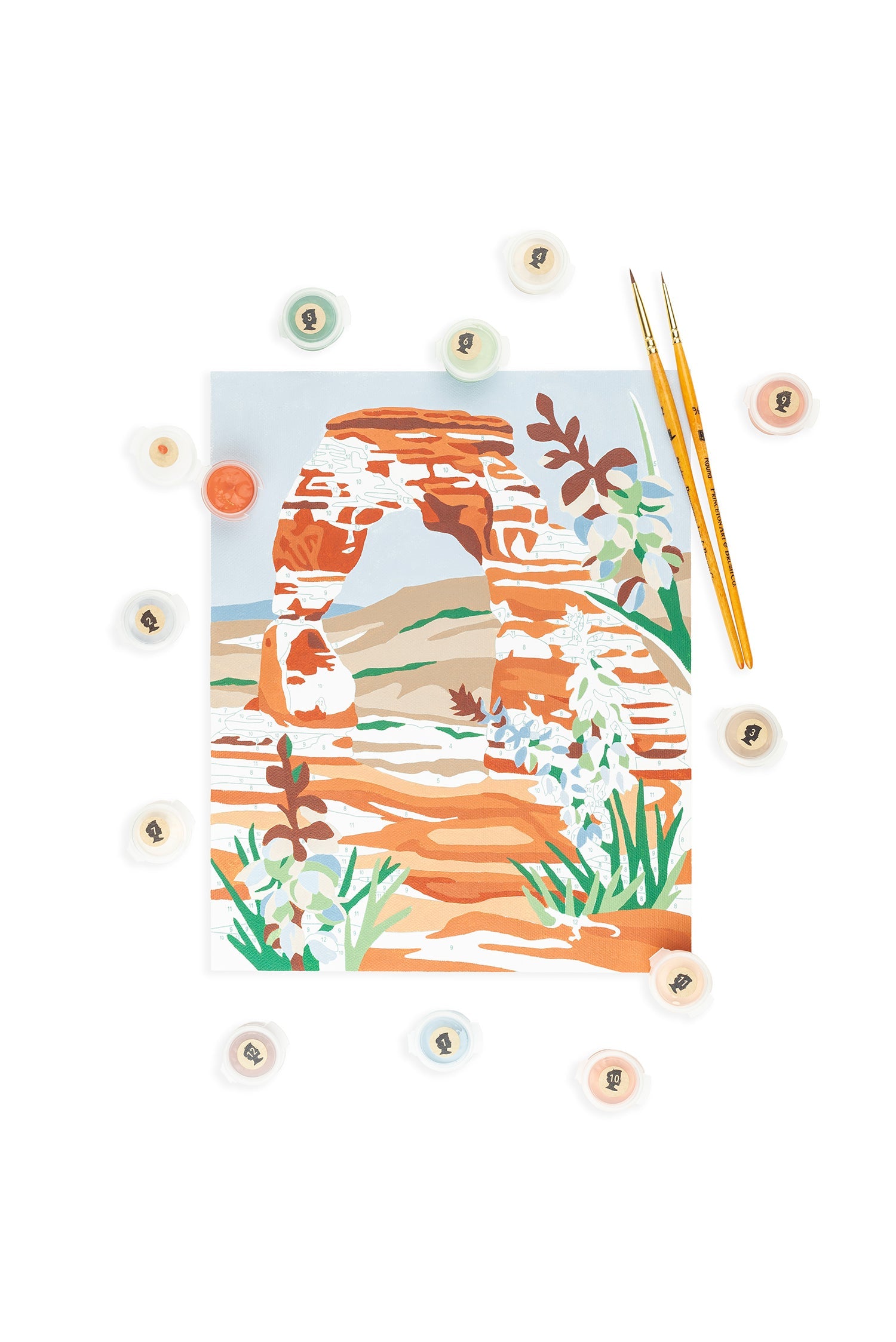 Arches National Park Paint-By-Number Kit