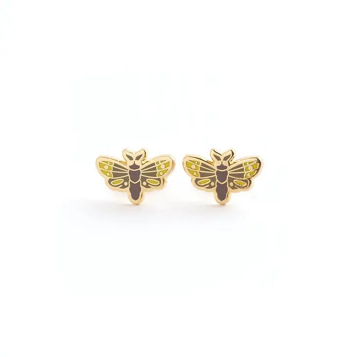 Moth Earrings
