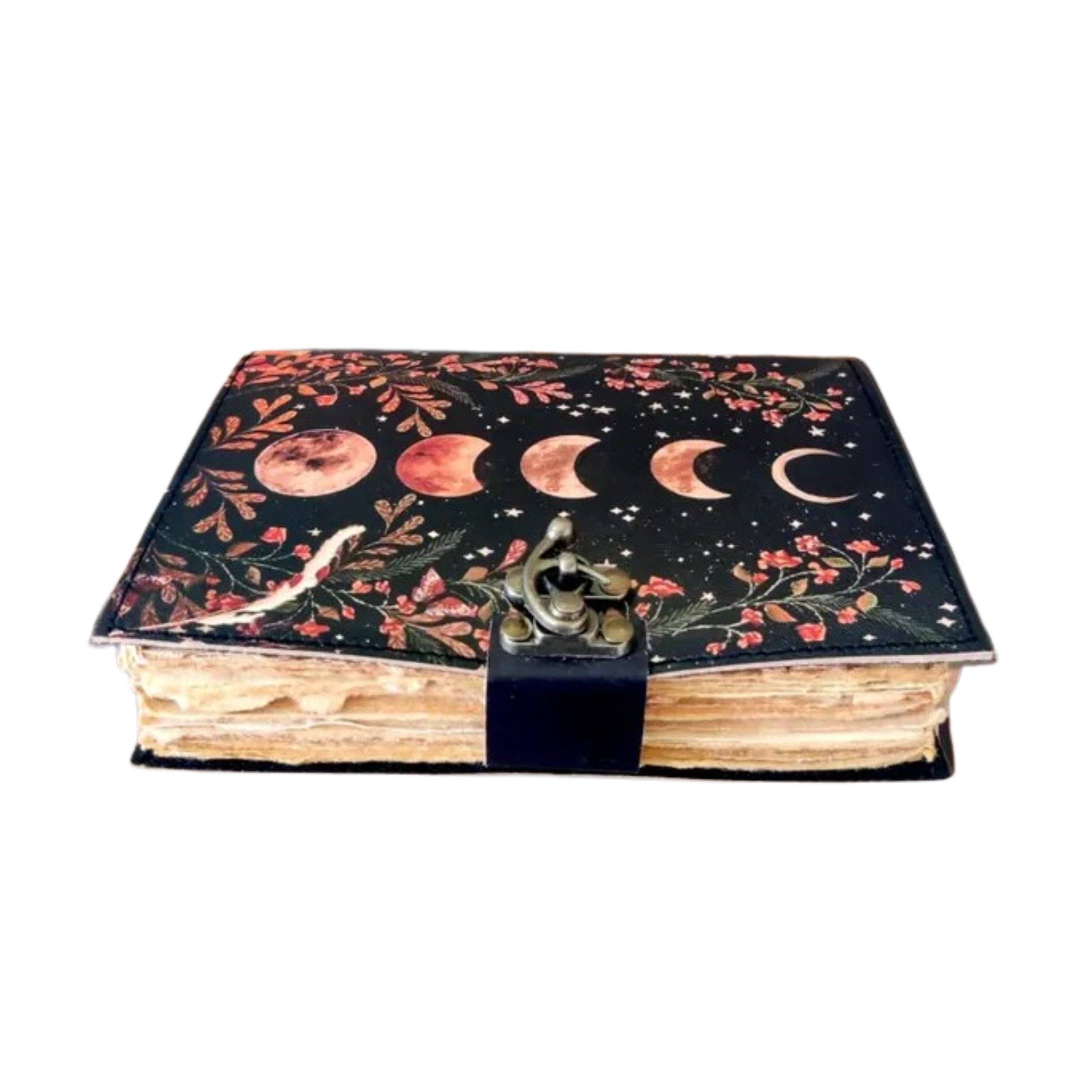 Moon Phase Leather Journal