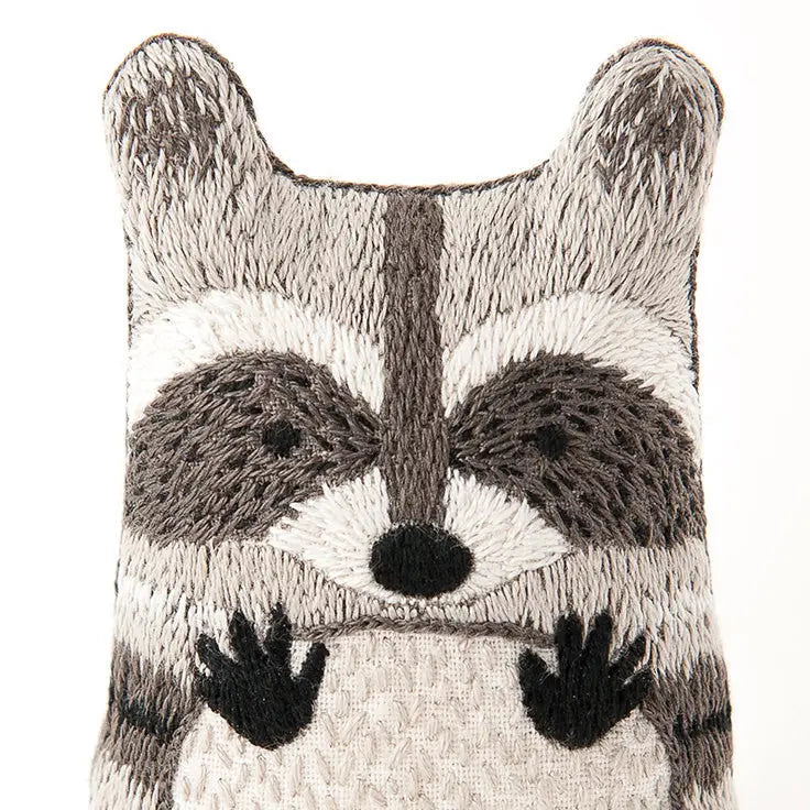 Raccoon Embroidery Kit