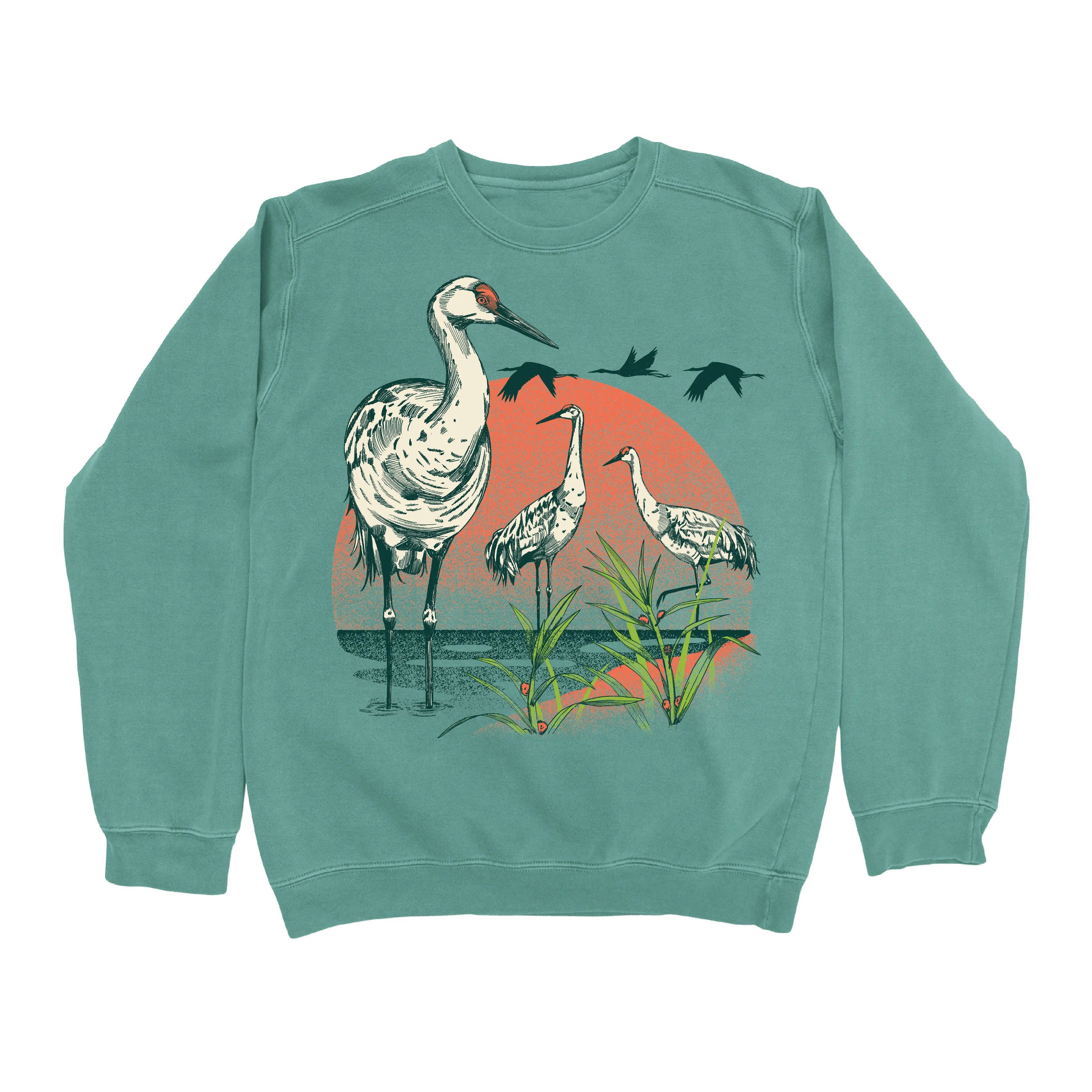 Sandhill Crane Sweatshirt