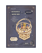 Starry Night Music Box Wooden Puzzle