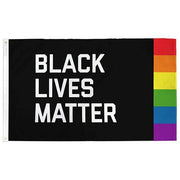 Black Lives Matter Pride Flag