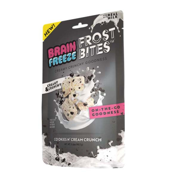 Brain Freeze Frost Bites: Cookies and Cream Crunch