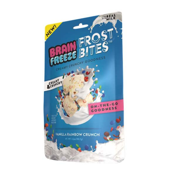 Brain Freeze Frost Bites: Vanilla Rainbow Crunch