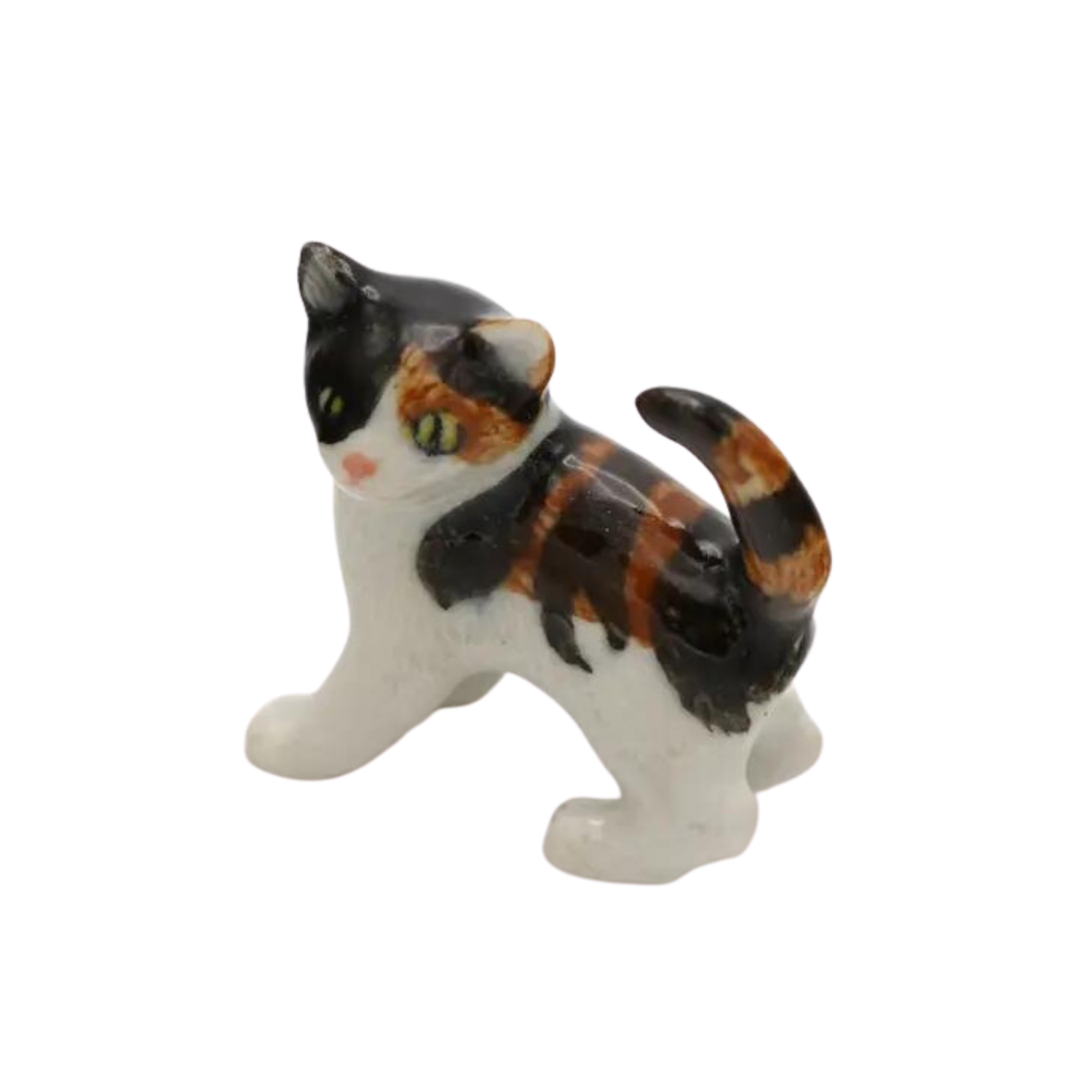 Calico Cat Porcelain Miniature