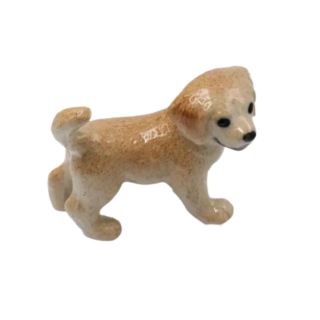 Golden Retriever Puppy Porcelain Miniature
