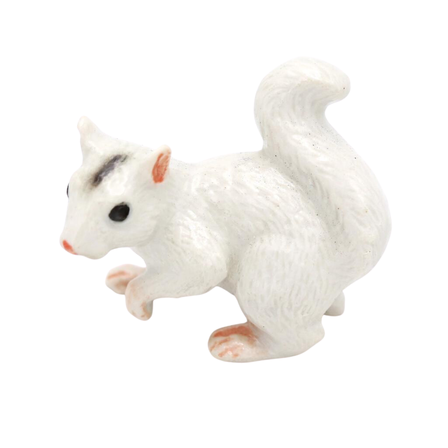 White Squirrel Porcelain Miniature