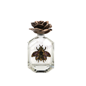 Bumblebee Perfume Bottle with Flower Lid