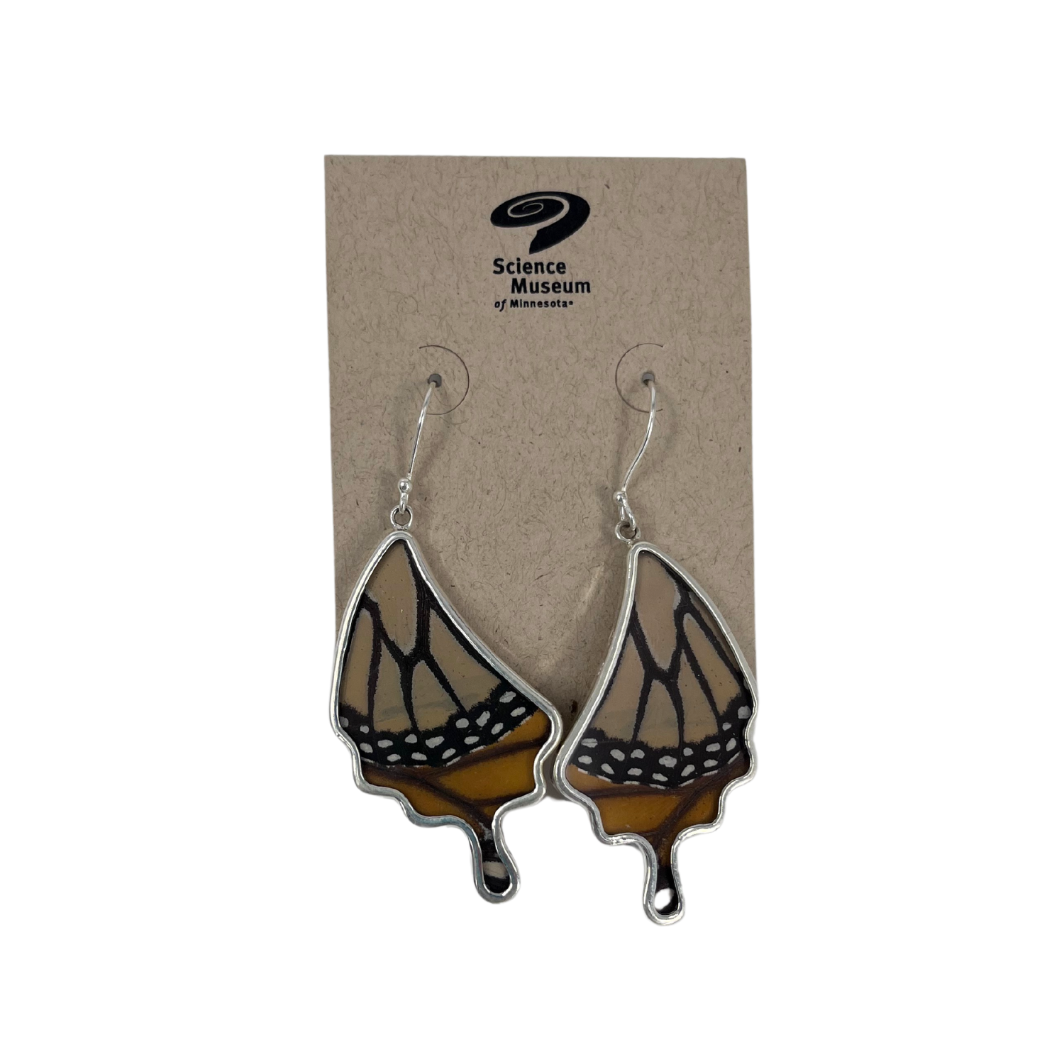 Monarch Butterfly Earrings $130.00