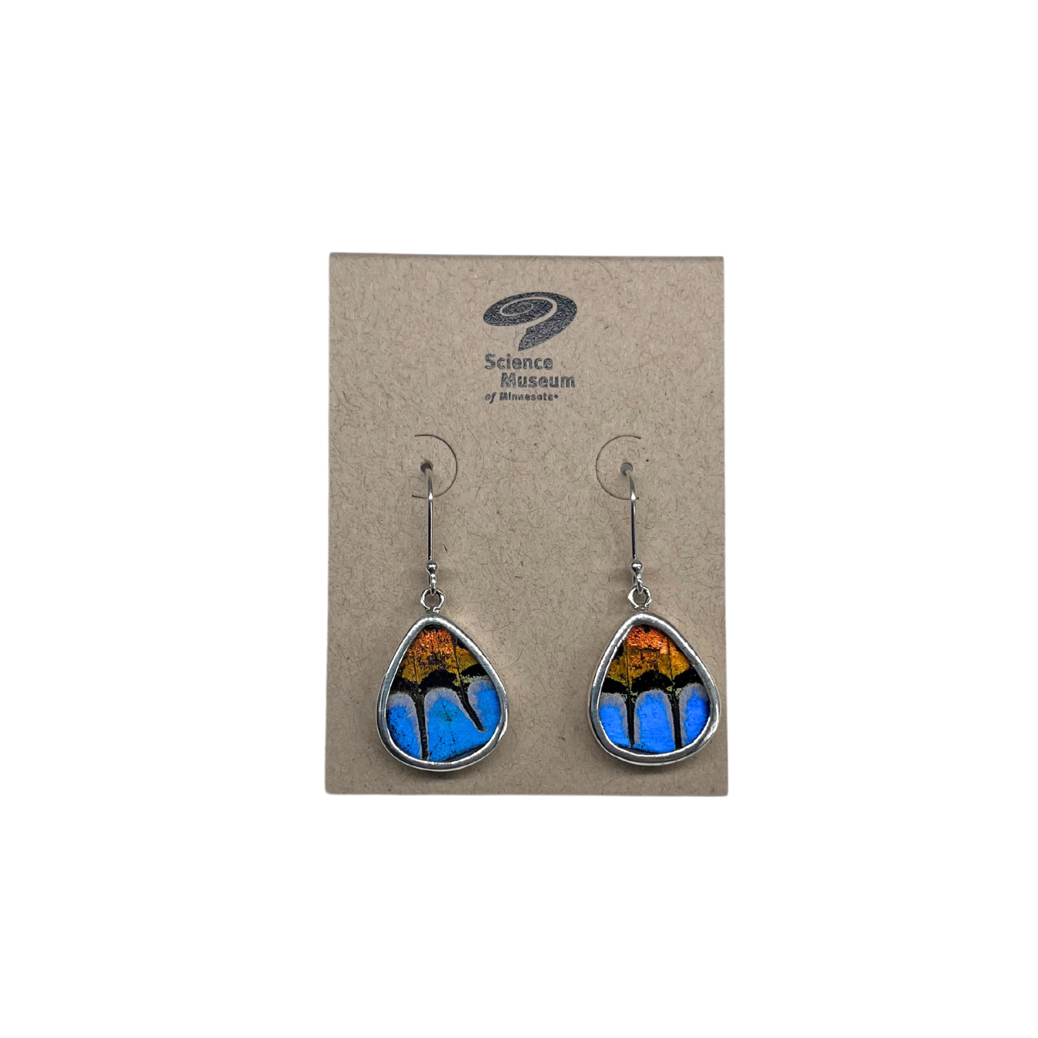 Morpho Urania Butterfly Earrings $75.00