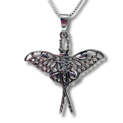 Luna Moth Necklace