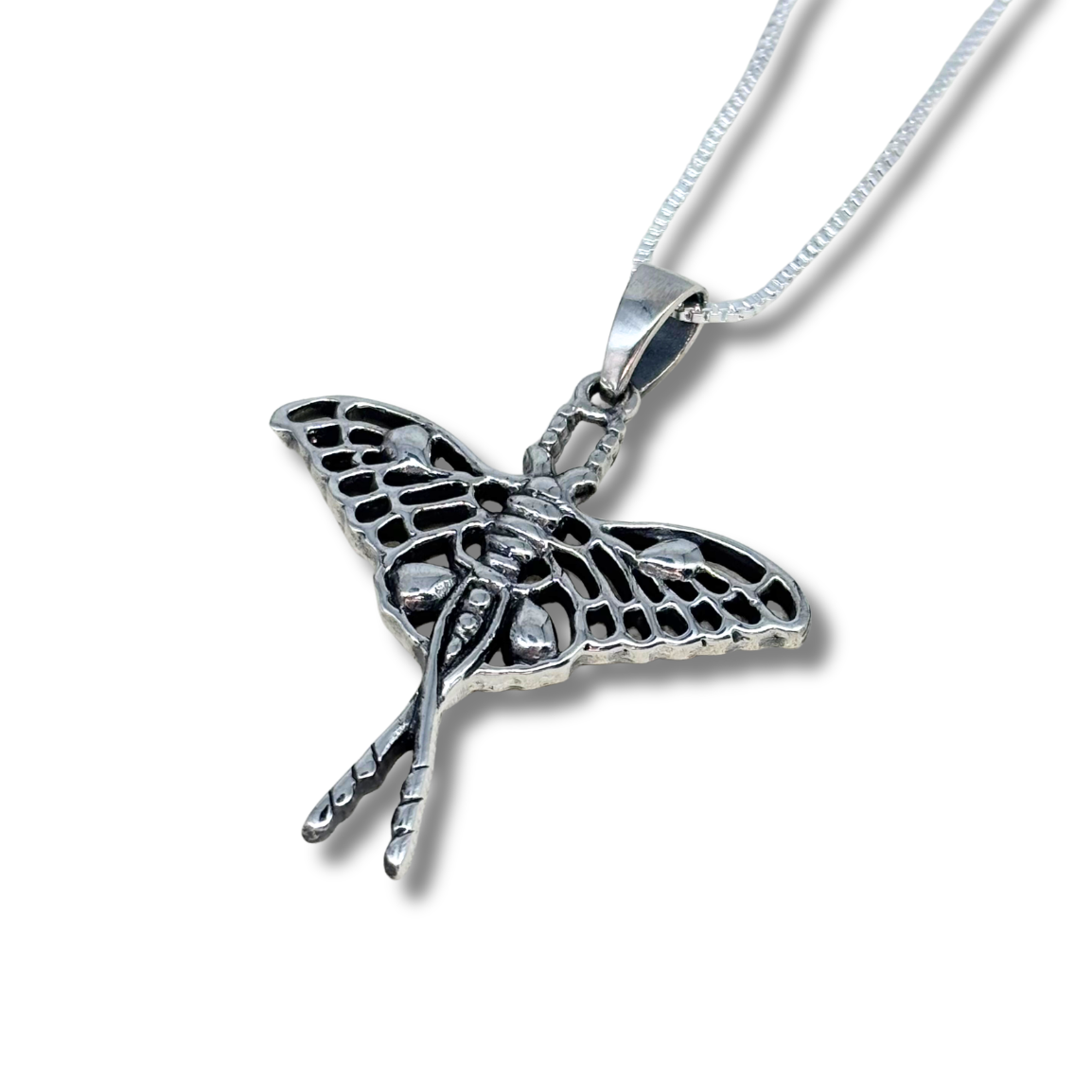 Luna Moth Necklace