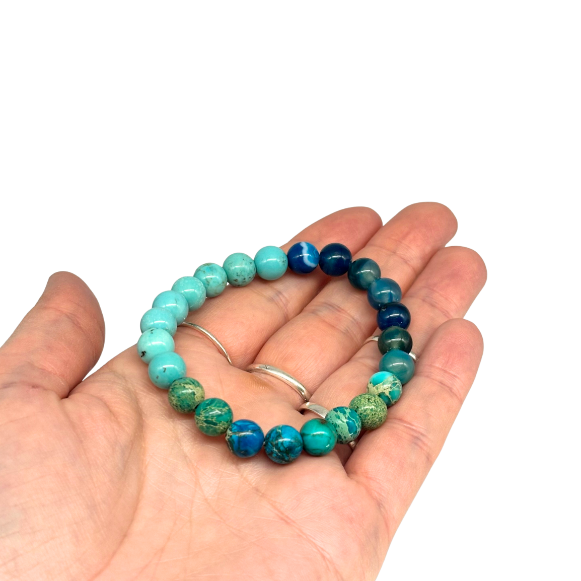 Blue Gemstone Bracelet