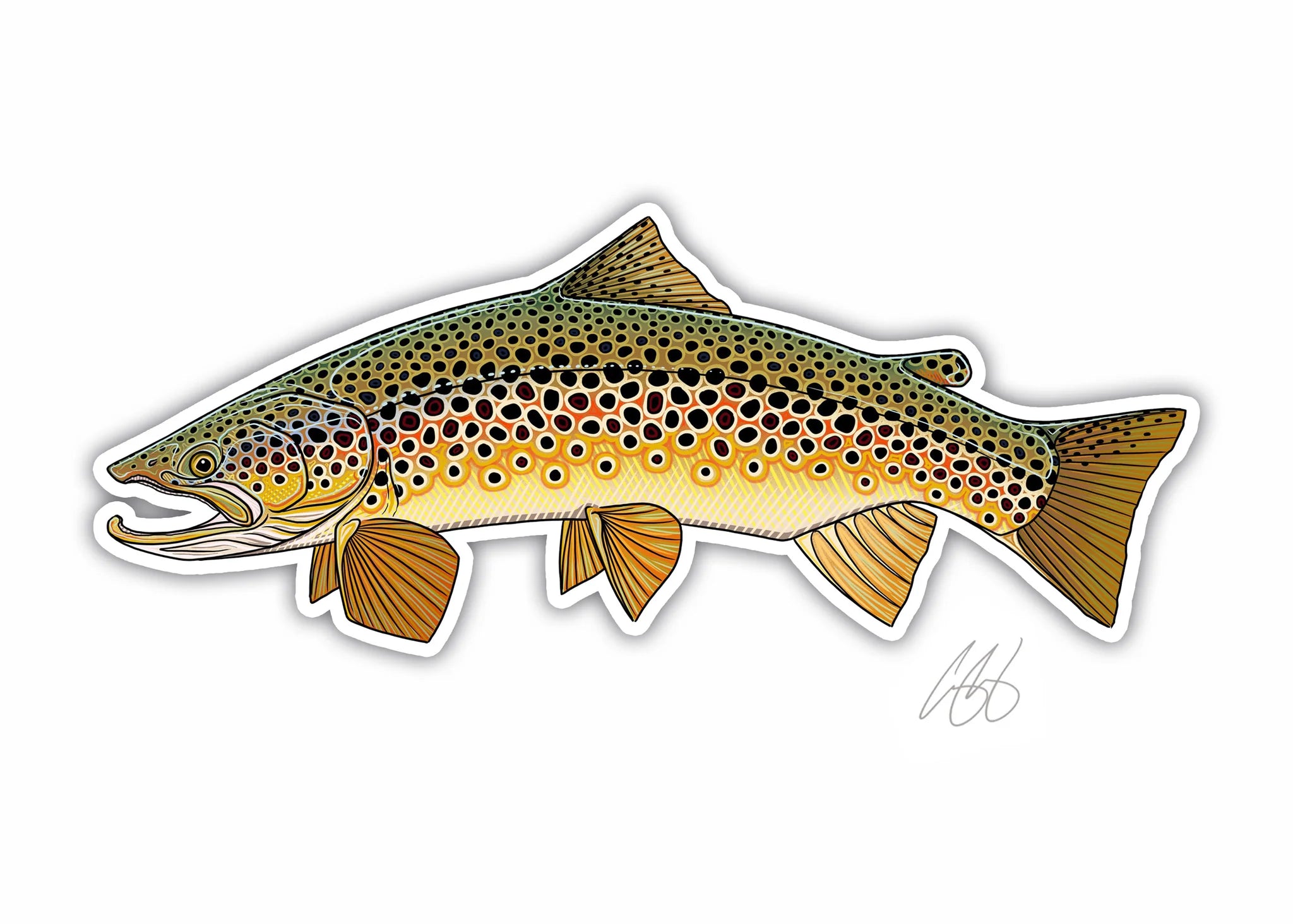 Minnesota Fish Stickers