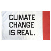 Climate Change Is Real Flag