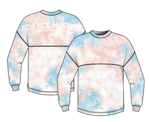 Science Museum of Minnesota Tie-Dye Long-Sleeve Logo Shirt (Adult)