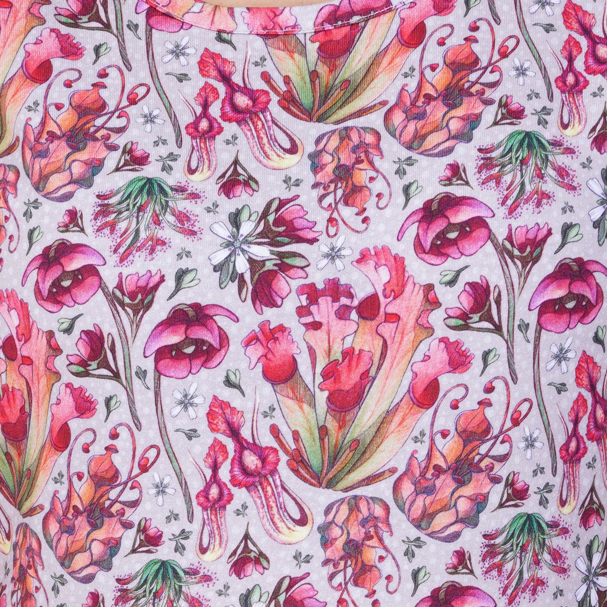 Carnivorous Plants Twirl Dress