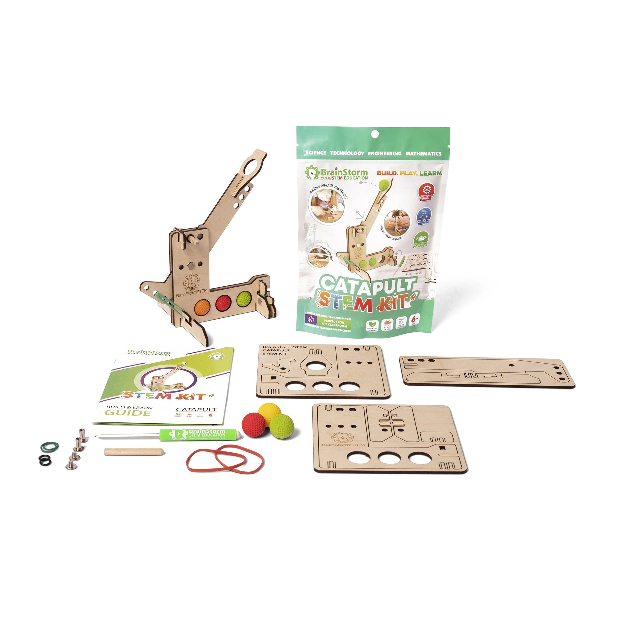 BrainStorm Catapult STEM Kit