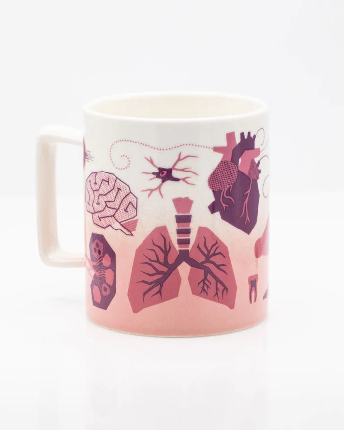 Retro Anatomy Ceramic Mug