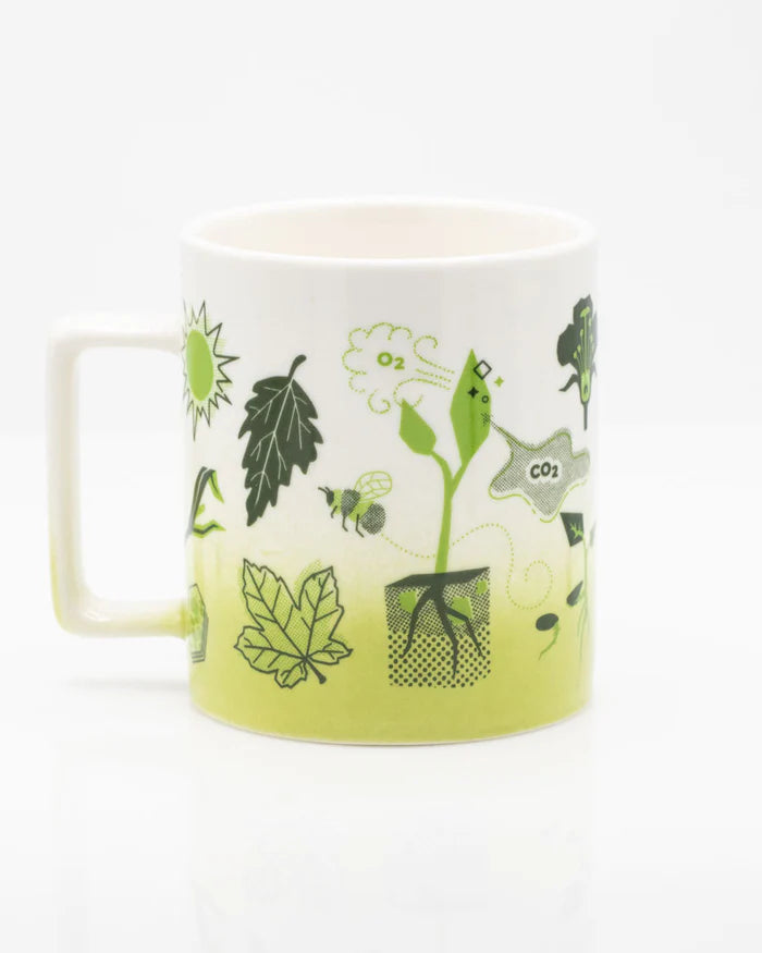 Retro Botany Ceramic Mug