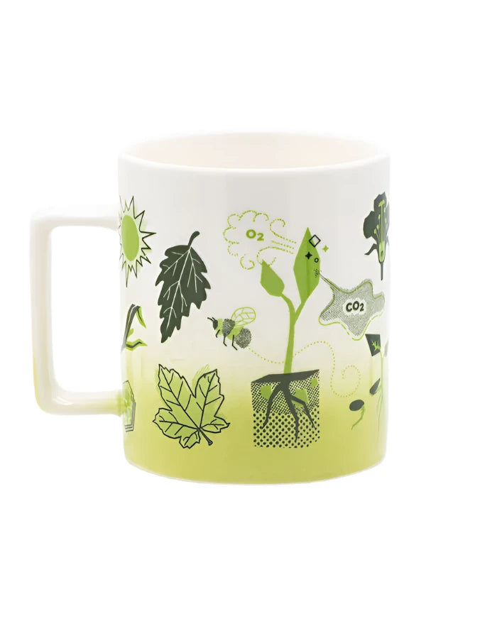 Retro Botany Ceramic Mug