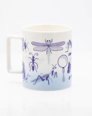 Retro Insects Ceramic Mug