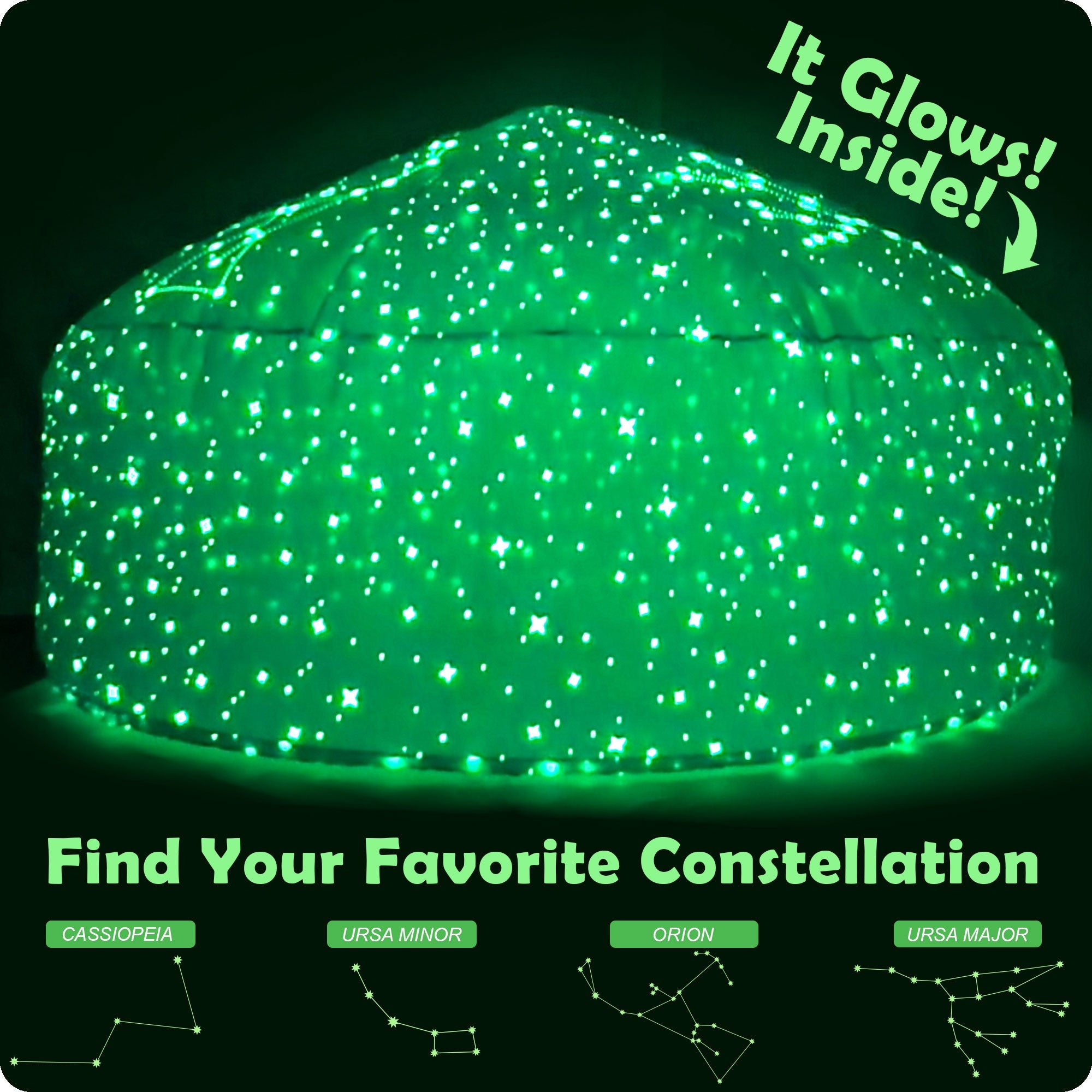 Glow-in-the-Dark Constellation AirFort