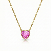 Heart Crystal Necklace
