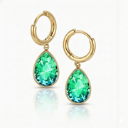 Teardrop Crystal Earrings