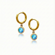 Lunar Hoop Earrings