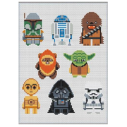 Space Icons Cross Stitch Kit