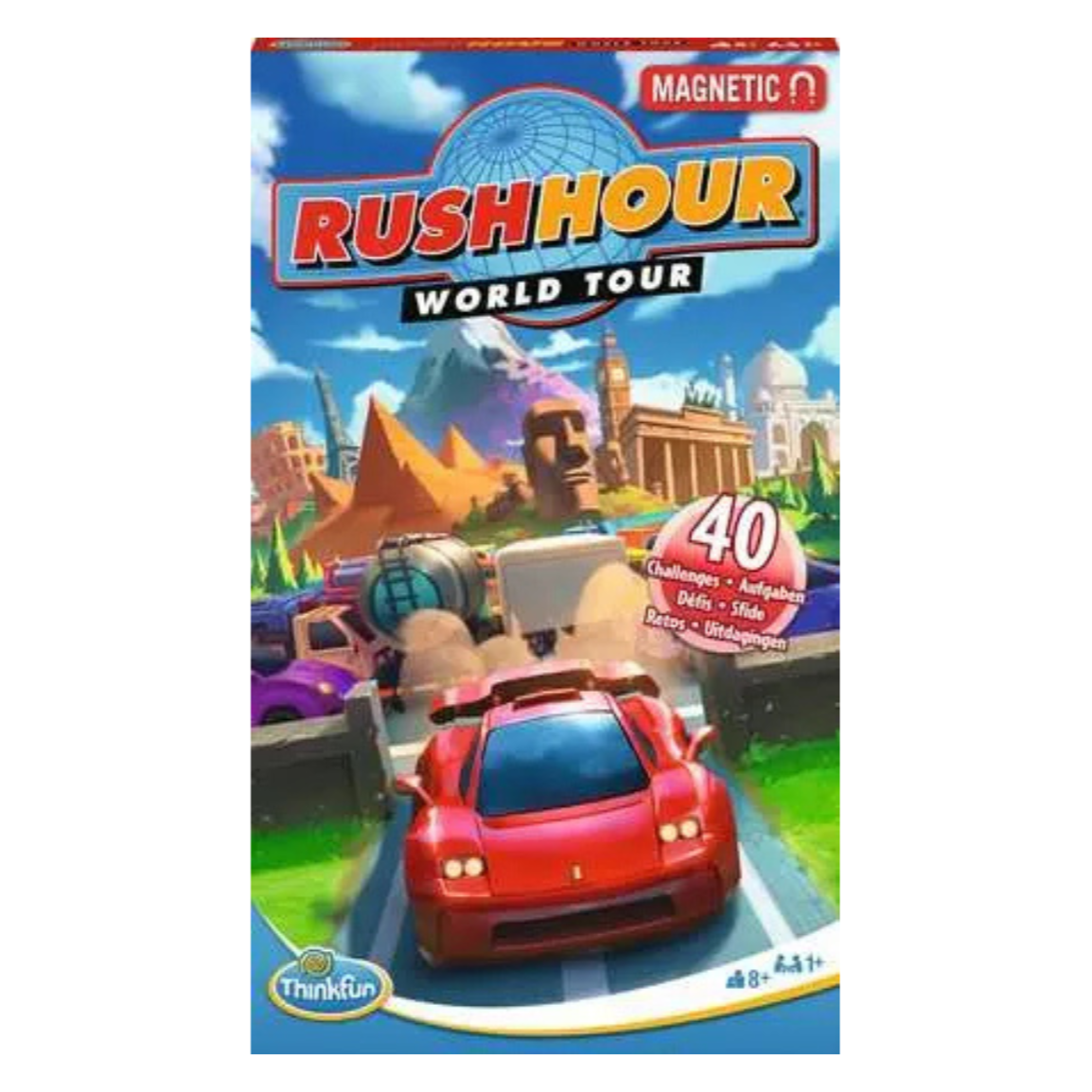 Rush Hour World Tour Magnetic Travel Puzzle