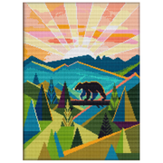 Great Smoky Mountains National Park Cross Stitch Kit