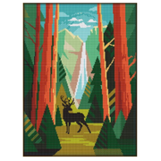 Yosemite National Park Cross Stitch Kit