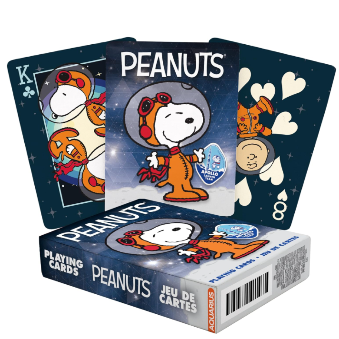 Peanuts in Space Playing Cards