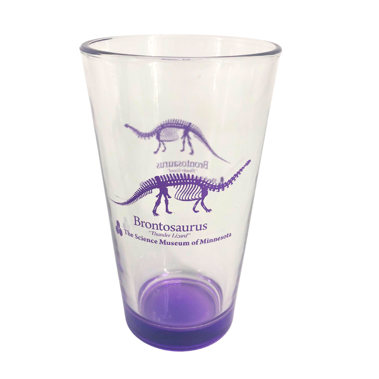 Science Museum of Minnesota Brontosaurus Pint Glass
