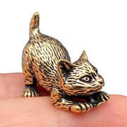 Brass Playing Kitten