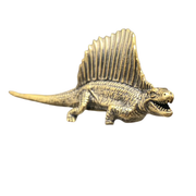Brass Dimetrodon Figurine