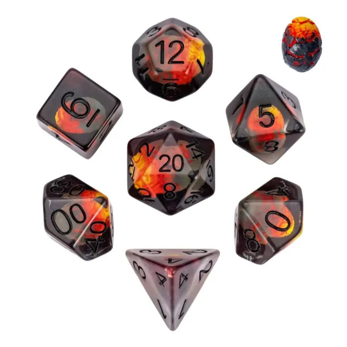 Dinosaur Egg Resin Dice