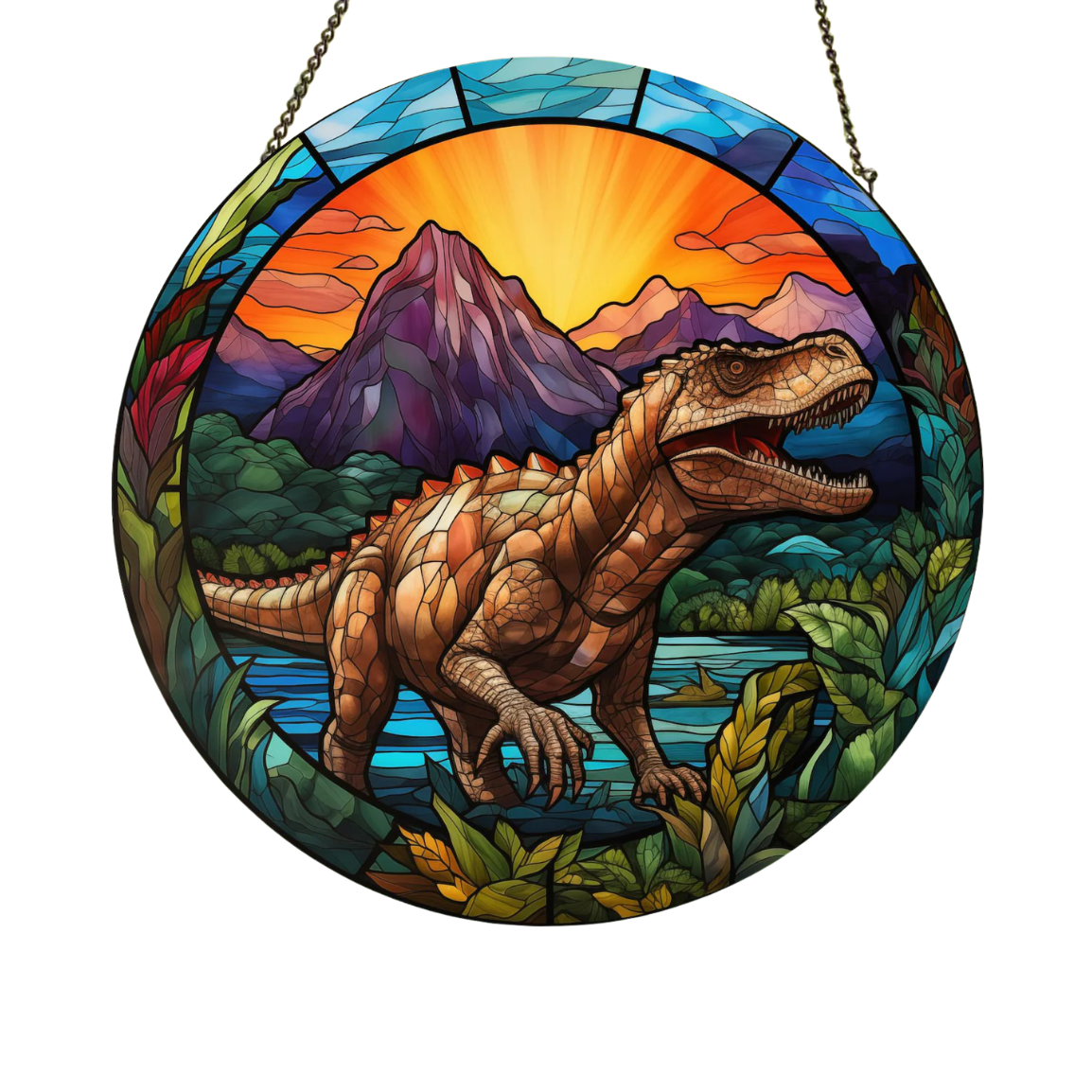 T-rex 12" Suncatcher