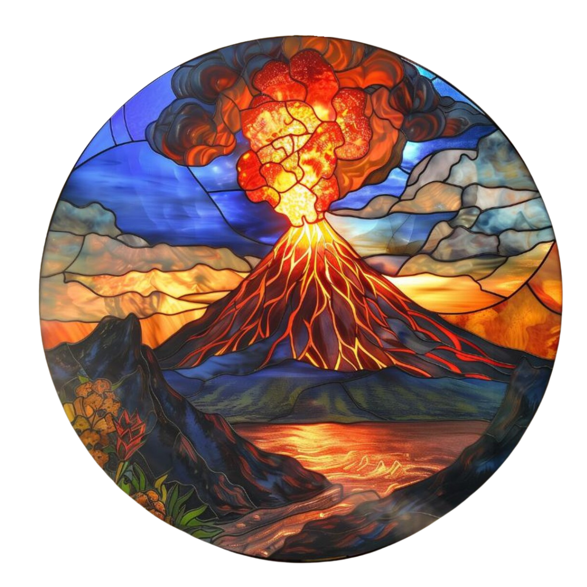 Volcano 3" Suncatcher