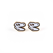 T-rex Skull Earrings