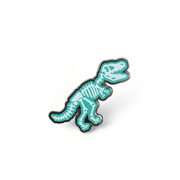 T-Rex Skeleton Enamel Pin