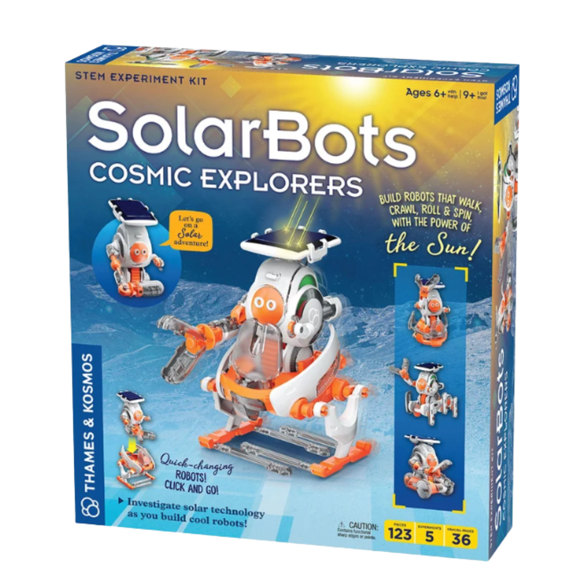 SolarBots: Cosmic Explorers